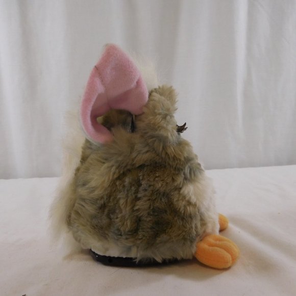 1998 Original Gray & White Furby w/ Blue Eyes model #70-800 Generation 1 Works - Picture 5 of 8